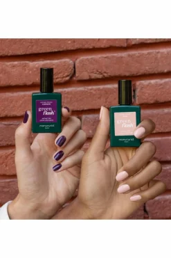 Vernis semi-permanent Green Flash Les blancs, naturels & beiges